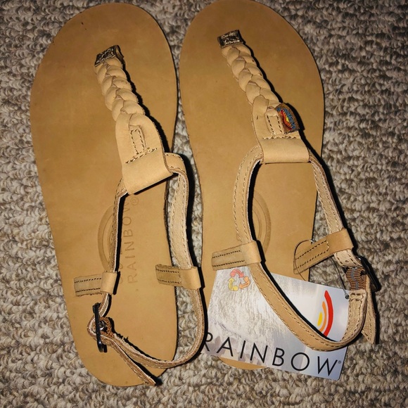 NWT Rainbow SMALL 5.5-6.5 sandals - Picture 4 of 6